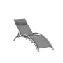 TecTake 800675 - Set di 2 Lettini Prendisole, Morbido Poggiatesta, Resistente alle Intemperie, Schienale Regolabile in 5 Posizio