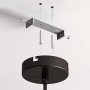 Lampadari a sospensione vintage industriale, set da 2, diametro 30cm, adatti per lampadine LED E27 non incluse, lampada elegante