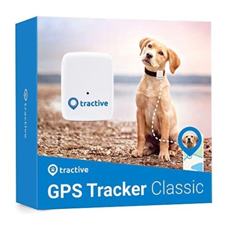 Tractive Localizzatore GPS per animali domestici, Bianco