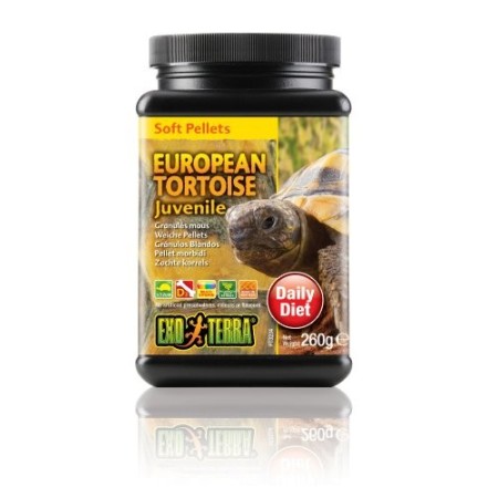 Exo Terra Soft Pellets Mangime per Rettili Confezione da 260 Grammi