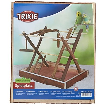 Trixie Natural Living Posatoio Parcogiochi per Uccelli 35 x 27 x h 30 cm