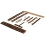 Trixie Natural Living Posatoio Parcogiochi per Uccelli 35 x 27 x h 30 cm