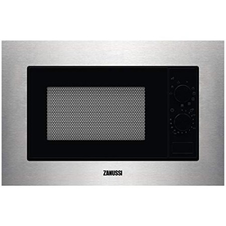 Zanussi ZMSN6DX Microonde Integrabile con Grill da 700 W, 6 livelli di potenza, Manopola girevole, Programma di scongelamento ra