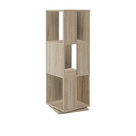 13Casa - Liberty B8 - Libreria girevole. Dim: 34x34x108 h cm. Col: Rovere. Mat: Nobilitato.
