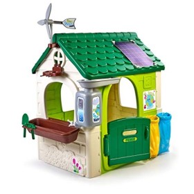 Feber Eco House Casetta da Giardino per Bambini a Tema Ecologico
