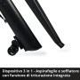 Einhell Aspiratore per Foglie a Batteria Ge-Cl 36/230 Li-Solo Power X-Change (2X 18 V, Ioni di Litio, Interruttore Turbo, Tubo A