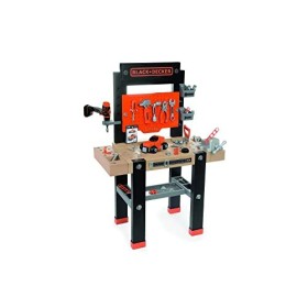 Smoby Black+Decker Bricolo Center con 91 accessori, 7600360701, 3 - 8 anni