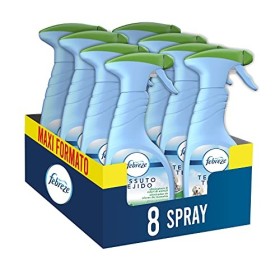 Febreze Igiene Spray Deodorante per Tessuti, Eliminatore di Odori di Animali, Maxi Formato, 8 x 500 ml