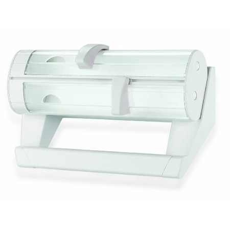 Guzzini Kitchen Active Design Mensola Portarotoli Bis&Tris 40 x 11,5 x H 25,5 cm, Bianco
