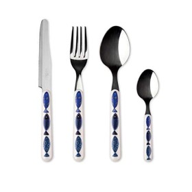 Excelsa Ocean Servizio 24 Posate, Acciaio Inox 18/0