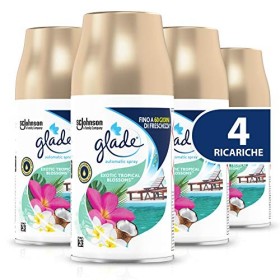 Glade Automatic Spray Ricarica, Fragranza Exotic Tropical Blossom, Formato Scorta, 1 Confezione da 4 X 269 ml