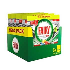 Fairy Platinum Plus All In One Capsule Lavastoviglie, 18 Capsule x 5 1577 g
