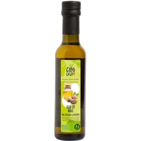 CiboCrudo Olio di Noci Bio, Alimentare, Spremuto a Freddo per Mantenere le Naturali Proprietà, Non raffinato, da Usare a Crudo 