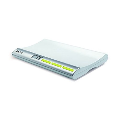 Laica PS3001W1 Bilancia Pesabambini Eletronica, 200 g – 20 kg, Silver