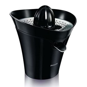 Philips HR2752/90 Avance Collection - Spremiagrumi elettrico con Setaccio in Metallo, Flusso Diretto, Antigoccia, Nero
