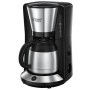 Russell Hobbs Adventure Macchina del Caffè, 1100 W, 10 Tazze, Acciaio