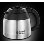 Russell Hobbs Adventure Macchina del Caffè, 1100 W, 10 Tazze, Acciaio