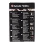 Russell Hobbs Adventure Macchina del Caffè, 1100 W, 10 Tazze, Acciaio