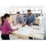 Post-it, Lavagna Cancellabile Post-it Super Sticky in Rotolo, Lavagna Adesiva da Parete, Colore Bianco,121.9 X 243.8 Cm