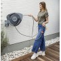 GF GARDEN Rewall 30 Avvolgitubo Automatico a Parete, Grigio