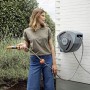 GF GARDEN Rewall 30 Avvolgitubo Automatico a Parete, Grigio
