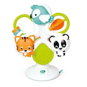 Baby Clementoni - 17261 - Giostra Degli Animali - Gioco Prima Infanzia - Giocattolo Elettronico (Batterie Incluse), Bambini 6 - 
