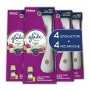 Glade Automatic Spray Base Con Ricarica, Fragranza Relaxing Zen - Formato Scorta - 1 Confezione Con 4 Erogatori + 4 Ricariche - 