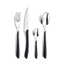 Amefa, Set di 24 posate, colore: Nero