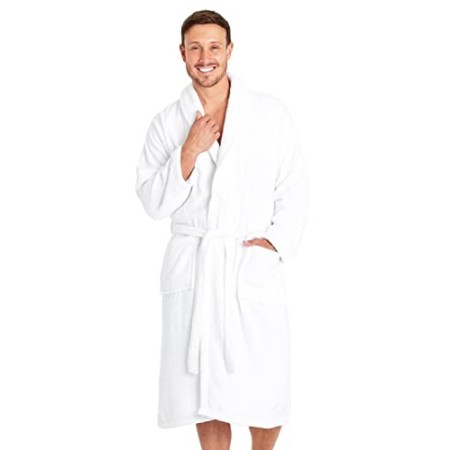 CityComfort Accappatoio Uomo Accappatoio in Cotone 100% Accappatoio da Bagno Perfetto per Palestra Doccia Spa Hotel Abito da Vac