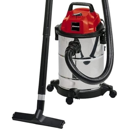 Einhell 2342167 Aspiratore di Solidi e Liquidi, Serbatoio da 20 L, Aspirazione 18000 Pa, 1250 W