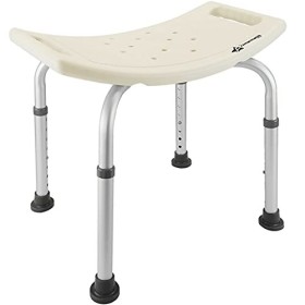 Cablematic - Sgabello per Vasca ergonomico da Doccia Altezza Regolabile per Il Bagno