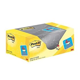 Post-it 63271 Blocchetto di Foglietti, 38 x 51 mm, 20 Pezzi, Giallo Canary