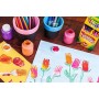CRAYOLA - I Lavabilissimi Tempere Lavabili in Barattolini Richiudibili, Pronte all'Uso, per Scuola e Tempo Libero, 10 Colori Cla