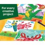 CRAYOLA - I Lavabilissimi Tempere Lavabili in Barattolini Richiudibili, Pronte all'Uso, per Scuola e Tempo Libero, 10 Colori Cla