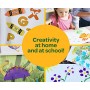 CRAYOLA - I Lavabilissimi Tempere Lavabili in Barattolini Richiudibili, Pronte all'Uso, per Scuola e Tempo Libero, 10 Colori Cla