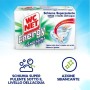 Wc Net Energy con Candeggina, Detergente Igienizzante in Polvere per WC, Schiuma Autopulente con Azione Sbiancante, 4 Buste x 12