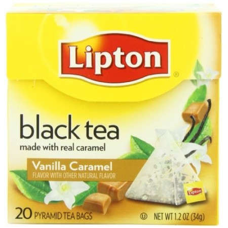 Lipton Pyramids, Vanilla Caramel 20 ct