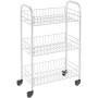 Metaltex Siena - Scaffaletto a 3 Piani con Ruote - (340633)