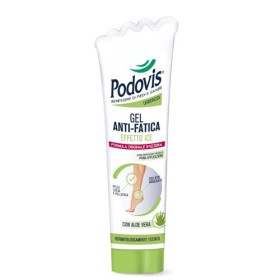 Podovis, Gel Anti-Fatica, con l'“Effetto Ice” e Dona Sensazione di Immediato Sollievo per Piedi e Gambe, Elimina Pesantezza 