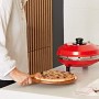 SPICE - CALIENTE Forno Pizza resistenza circolare 1200 W Garanzia Italia 2 anni