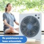 Ardes AR5B29 Ventilatore Box Floor 29, 3 Velocità di Rotazione, Timer, Griglia Rotante, Bianco, Pala 30 cm
