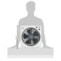 Ardes AR5B29 Ventilatore Box Floor 29, 3 Velocità di Rotazione, Timer, Griglia Rotante, Bianco, Pala 30 cm