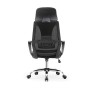 GARDENIA Poltrona Ufficio Schienale a Rete Traspirante con Poggiatesta Regolabile e Support Lombare Genius, Nero, XL