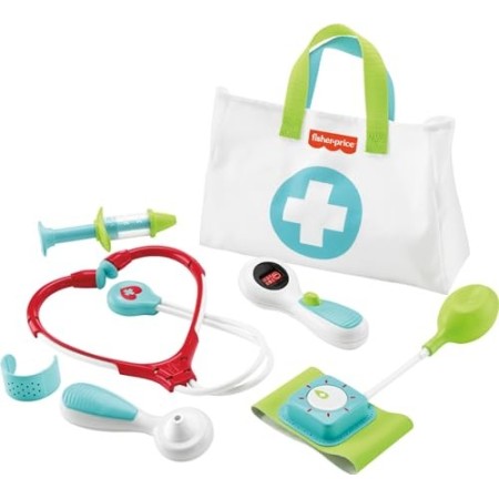 Fisher Price-DVH14 Medico Tasche, Multicolore, DVH14
