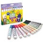 CRAYOLA PROFUMELLI-Pennarelli Lavabili e Profumati per Bambini a Punta Grossa, per Scuola e Tempo Libero, 12 Colori, Assortiti, 