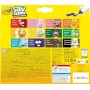 CRAYOLA PROFUMELLI-Pennarelli Lavabili e Profumati per Bambini a Punta Grossa, per Scuola e Tempo Libero, 12 Colori, Assortiti, 