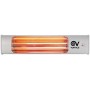 Vortice 70015 Riscaldamento a Parete con Cordino, infrarossi, 600/1200/1800 W, Thermologika Design Grigio Chiaro, 0