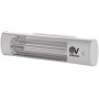 Vortice 70015 Riscaldamento a Parete con Cordino, infrarossi, 600/1200/1800 W, Thermologika Design Grigio Chiaro, 0