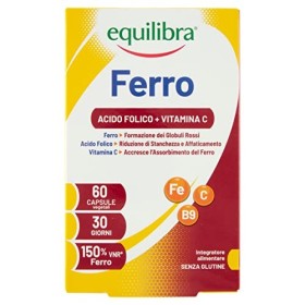Equilibra Ferro con Acido Folico + Vitamina C, 60 perle