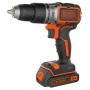 BLACK+DECKER BL188KB-QW Trapano/Avvitatore a Percussione Brushless con Doppia Batteria in Valigetta, 1.5 Ah, 27 W, 18 V, 2, 0-42